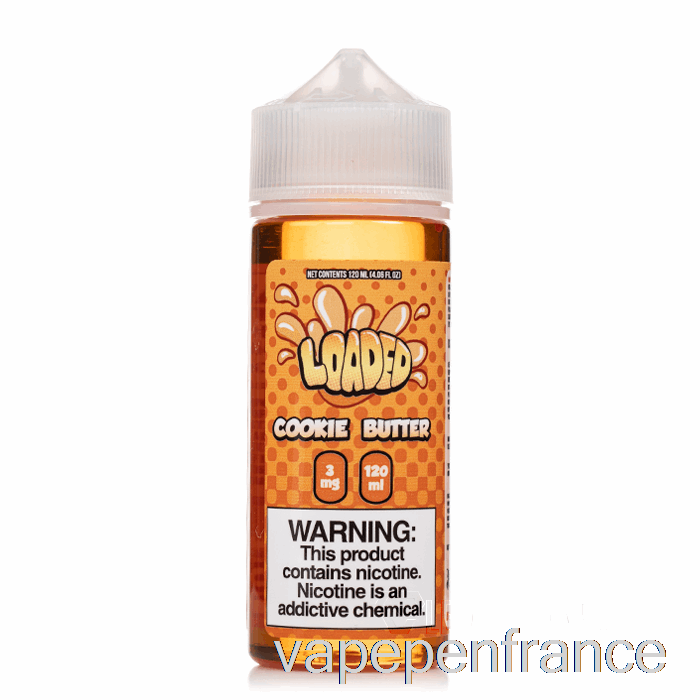 Beurre De Biscuit - E-liquide Chargé - Impitoyable - Stylo Vape 120 Ml 6 Mg